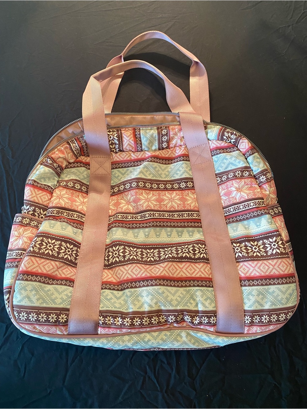 Stylish Pink Patterned Women’s Tote Bag